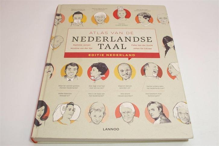 Atlas van de Nederlandse Taal — Groot Formaat, Boeken, Literatuur, Zo goed als nieuw, Ophalen of Verzenden