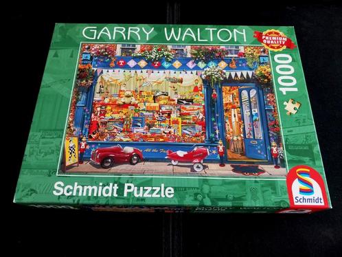 Schmidt puzzel 1000 stukjes The Toyshop door Garry Walton, Hobby en Vrije tijd, Denksport en Puzzels, Zo goed als nieuw, Legpuzzel