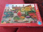 Eurographics Puzzel: Old town living, Ophalen of Verzenden, 500 t/m 1500 stukjes, Zo goed als nieuw, Legpuzzel