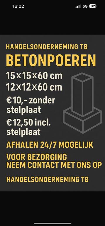 Handelsonderneming TB – Sterk in beton, sterk in prijs! beschikbaar voor biedingen