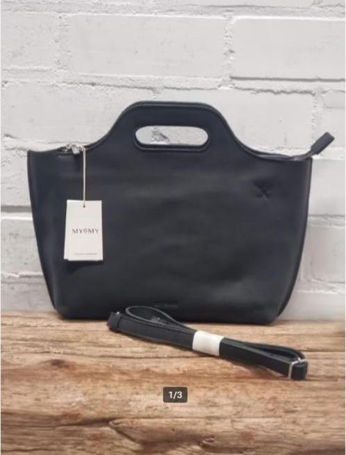 MYoMY - Prachtige leren carry bag - Nieuw €190 - MY O MY, Sieraden, Tassen en Uiterlijk, Tassen | Damestassen, Nieuw, Schoudertasje