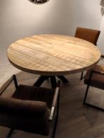 Ronde tafel, Huis en Inrichting, Tafels | Eettafels, Ophalen, Rond, Vier personen, 100 tot 150 cm