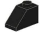Lego Stenen 5x 1x2 Slope Schuin Zwart 3040 (NIEUW), Ophalen of Verzenden, Nieuw, Losse stenen, Lego
