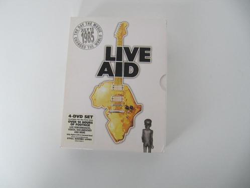 DVD box LIVE AID 1985, Cd's en Dvd's, Dvd's | Muziek en Concerten, Gebruikt, Alle leeftijden, Ophalen of Verzenden