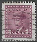 Canada 1943-1948 - Yvert 208 - Koning George VI (ST), Postzegels en Munten, Ophalen, Noord-Amerika, Gestempeld