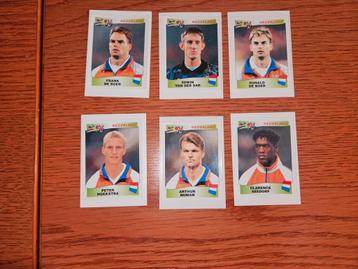 Recups Panini Euro 96 Nederlands elftal  beschikbaar voor biedingen