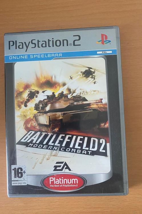 Battlefield 2 modern combat (Platinum) (PS2), Spelcomputers en Games, Games | Sony PlayStation 2, Zo goed als nieuw, Shooter, 1 speler