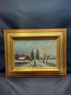 Schilderij - Winterlandschap, Verzenden