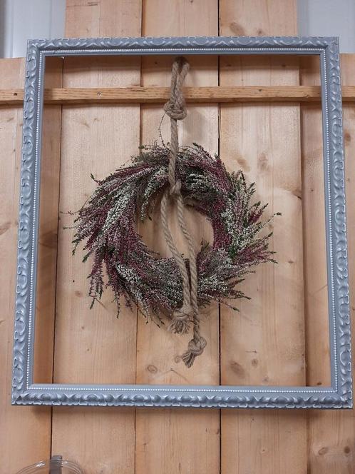 Brocante lijst, landelijk kader, schilderij, wand decoratie, Huis en Inrichting, Woonaccessoires | Lijsten, Zo goed als nieuw