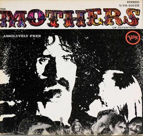Zappa VINYL THE MOTHERS OF INVENTION - ABSOLUTELY FREE 12", Cd's en Dvd's, Vinyl | Rock, Gebruikt, Overige genres, Ophalen of Verzenden