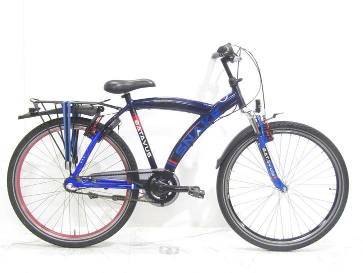 Batavus Snake blauw jongens 48cm 26inch, Fietsen en Brommers, Fietsen | Jongens, Gebruikt, Versnellingen