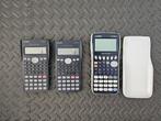 1x FX-991ES – Casio rekenmachines – 2x FX-82MS, Ophalen of Verzenden, Grafische rekenmachine, Gebruikt