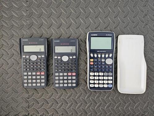 1x FX-991ES – Casio rekenmachines – 2x FX-82MS, Diversen, Rekenmachines, Gebruikt, Grafische rekenmachine, Ophalen of Verzenden