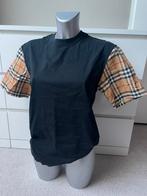 Burberry T-shirt XS, Ophalen of Verzenden, Zo goed als nieuw, Maat 46 (S) of kleiner, Zwart