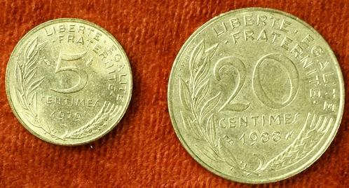 Verzameling oude Franse Francs, Postzegels en Munten, Munten | Europa | Niet-Euromunten, Setje, Frankrijk, Ophalen of Verzenden
