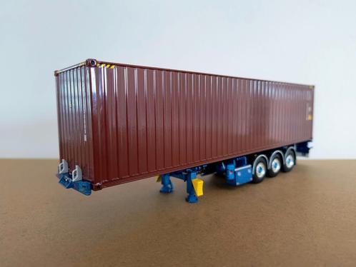 Wsi Trans Gernad trailer, Hobby en Vrije tijd, Modelauto's | 1:50, Zo goed als nieuw, Bus of Vrachtwagen, Wsi, Ophalen of Verzenden