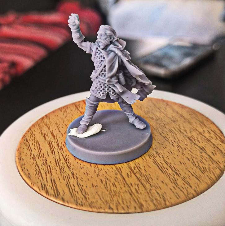 Dungeons & Dragons, D&D, HeroQuest, miniature cleric, Hobby en Vrije tijd, Wargaming, Zo goed als nieuw, Overige soorten, Ophalen of Verzenden