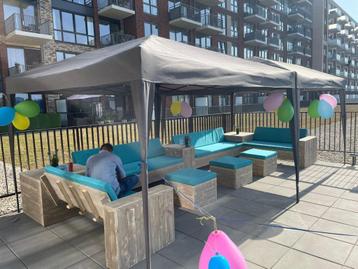 Steigerhout inrichting horeca, bedrijven, organisaties beschikbaar voor biedingen
