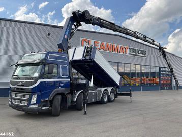 Volvo FM 500 Euro 6 HMF 50 Tonmeter laadkraan + Fly-Jib