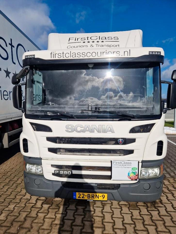 Scania P280 trekker, Auto's, Vrachtwagens, Bedrijf, ABS, Airconditioning, Bluetooth, Boordcomputer, Cruise Control, Elektrische buitenspiegels