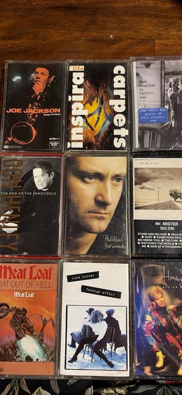 18 iriginele muziekcassettes een koop in goede staat beschikbaar voor biedingen