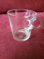 # Koffie glaasje glas Nespresso View, Huis en Inrichting, Keuken | Servies, Glas of Glazen, Gebruikt, Ophalen of Verzenden, Glas