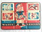 Water Colours blik Engeland jr 50 60 antiek speelgoed, Ophalen of Verzenden, Gebruikt, Overige