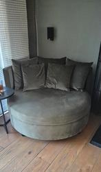 Groene Ronde Sofa -VERKOCHT!!-, Ophalen, 100 tot 125 cm, 150 tot 200 cm, Tweepersoons