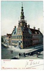 Franeker - Stadhuis, Verzamelen, Ansichtkaarten | Nederland, Verzenden, Voor 1920, Gelopen, Friesland