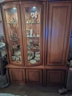 Licht eiken wandmeubel, Huis en Inrichting, Kasten | Wandmeubels, Ophalen, Gebruikt, 200 cm of meer, 150 tot 200 cm