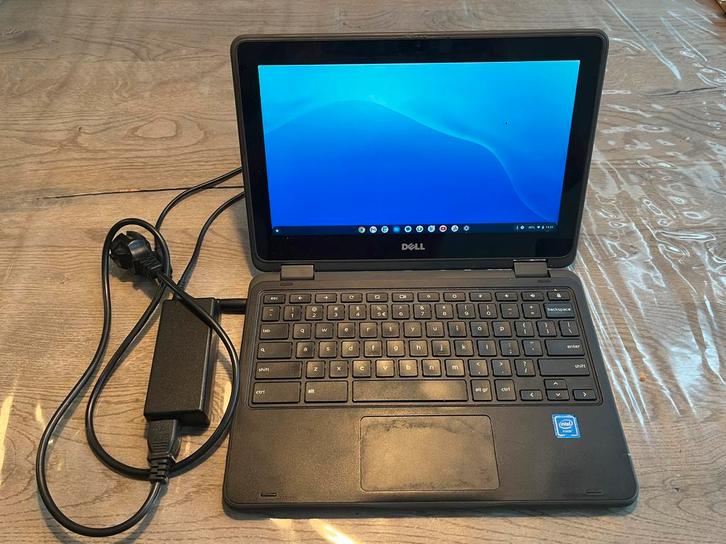 DELL Chromebook 11 3189, Computers en Software, Chromebooks, Gebruikt, 12 inch, 4 GB of minder, 32 GB of minder, Qwerty, Touchscreen