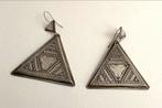 Zilveren driehoekige hangers Toeareg, Verzenden, Gebruikt, Zilver, Hangers