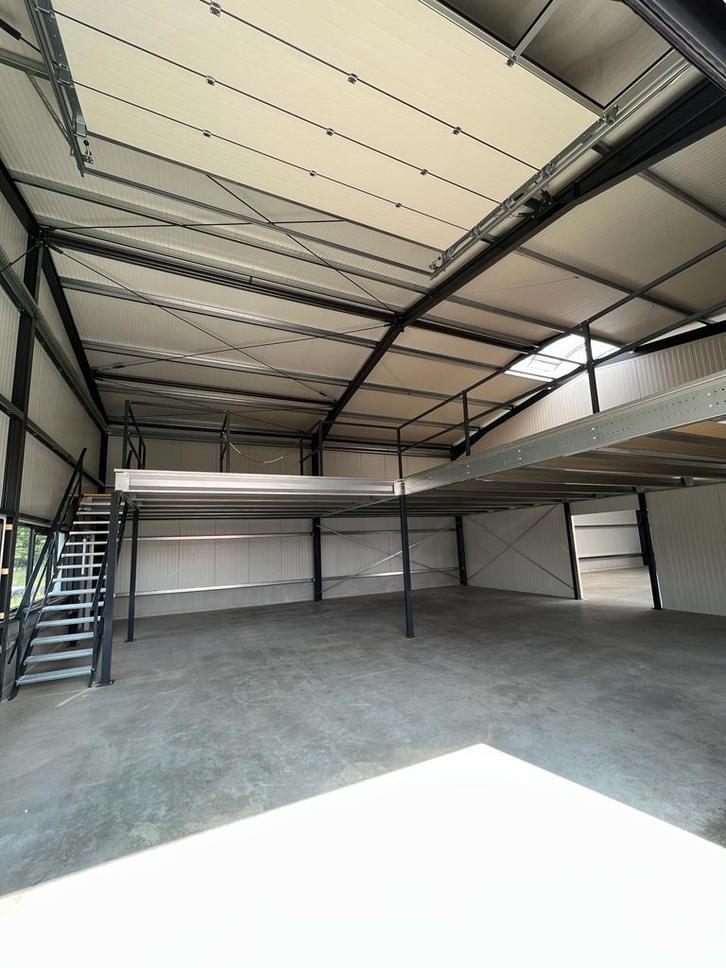 Nieuwe Entresolvloer: 10.000 x 8.000 80m2 3 meter hoog, Zakelijke goederen, Kantoor en Winkelinrichting | Magazijn, Stelling en Opslag