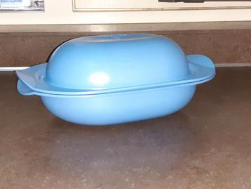 Tupperware ultrapro oven schaal blauw 1,5 ltr beschikbaar voor biedingen