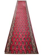 Vintage Perzisch wol Mir vloerkleed loper floral 69x335cm, Persian Perzisch vintage oosters hype, Gebruikt, 200 cm of meer, Crème