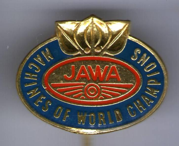 JAWA machines of world champions koper speldje ( G_051 ), Verzamelen, Speldjes, Pins en Buttons, Nieuw, Speldje of Pin, Transport