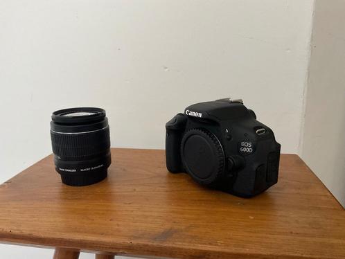 Canon EOS 600D, Audio, Tv en Foto, Fotocamera's Digitaal, Gebruikt, Spiegelreflex, Canon, Ophalen