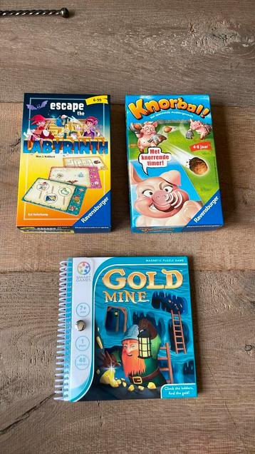 3 toffe spellen voor kinderen beschikbaar voor biedingen