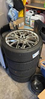 MSW 15 spaaks velgen met pirelli pzero zomer banden, Ophalen, Gebruikt