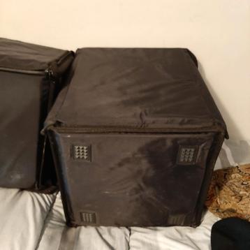 2 Zwarte Bezorgtassen - Schoon en Netjes! beschikbaar voor biedingen