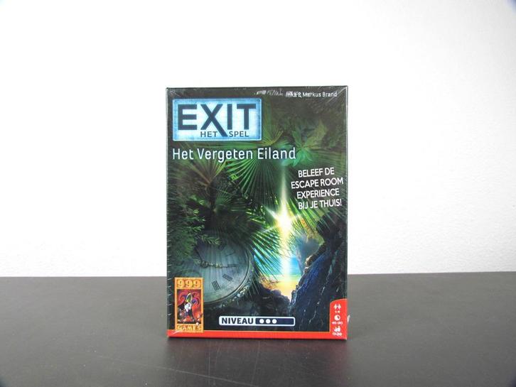 EXIT Het Vergeten Eiland 999 Games Kaartspel Nieuw, Hobby en Vrije tijd, Gezelschapsspellen | Kaartspellen, Nieuw, Een of twee spelers