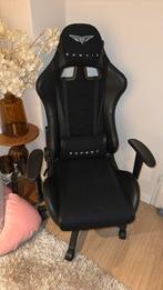 Game stoel, Huis en Inrichting, Bureaustoelen, Ophalen, Gaming bureaustoel, Zwart, Zo goed als nieuw