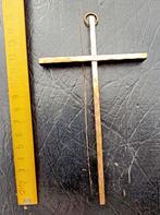Messing/koper kruisje voor aan de muur, Ophalen of Verzenden