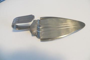 Taart / vlaai schep van gero zilmeta, met gebogen greep. beschikbaar voor biedingen