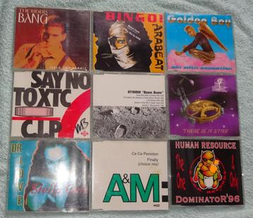 53x CD single set 90's Dance House Trance beschikbaar voor biedingen
