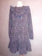 > Jurkje met bloemetjes, Loavies! z.g.a.n., Paars, Ophalen of Verzenden, Maat 36 (S), Boven de knie