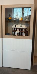 Zo goed als nieuwe Besta kast met vitrinedeur, Ophalen, Minder dan 80 cm, Overige typen, Minder dan 200 cm
