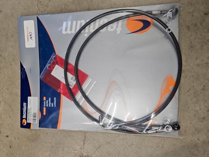 Gevlochten rvs remleiding Z1000 2010-, Motoren, Onderdelen | Kawasaki, Nieuw, Ophalen of Verzenden