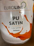 Euroline grijze lak 2,5liter, Ophalen of Verzenden, Nieuw, Acrylverf