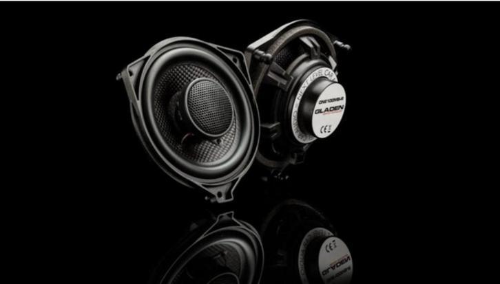 GLADEN ONE 100 MBR 100 mm 2-weg coaxiale speakers voor Merce, Auto diversen, Autospeakers, Nieuw, Ophalen of Verzenden